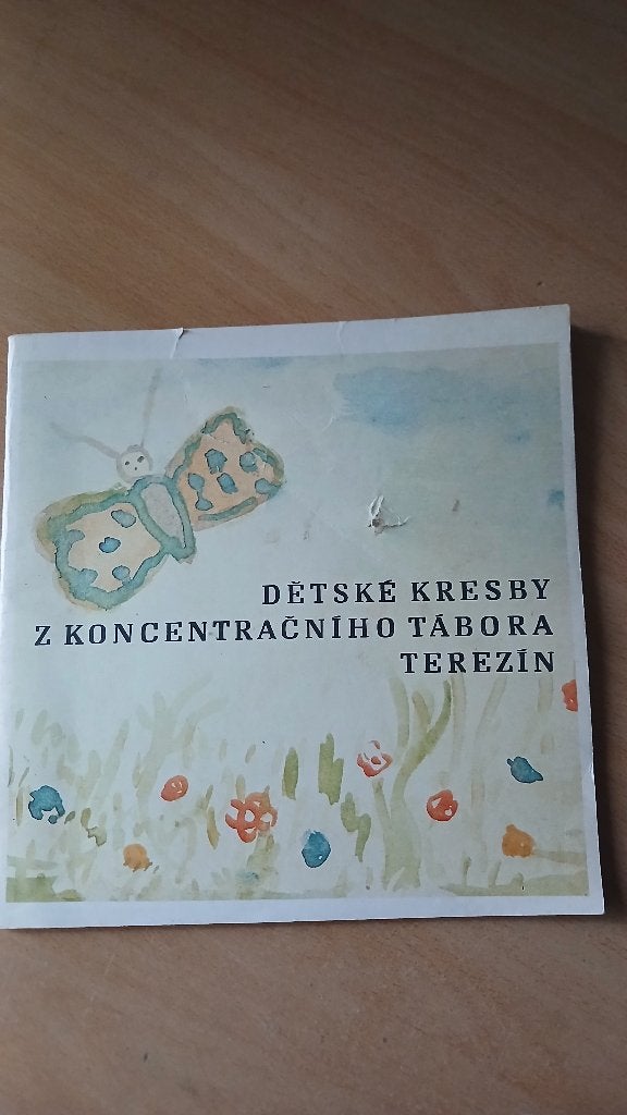 Boekje kindertekeningen uit concentratiekamp Therezienstadt, Ophalen of Verzenden, Tweede Wereldoorlog, Gelezen, Overige onderwerpen