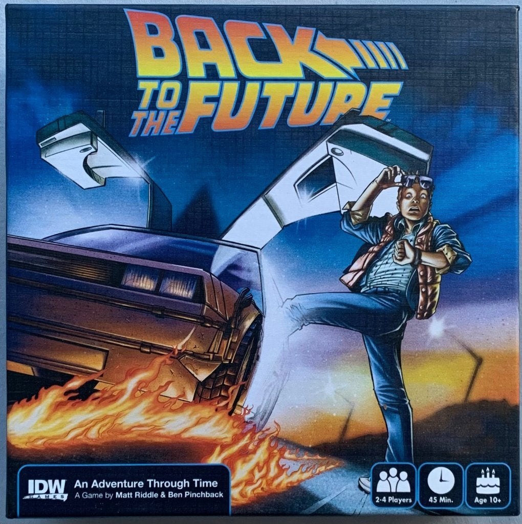 Back to the Future - An Adventure Through Time [IDW Games], Ophalen of Verzenden, Zo goed als nieuw, IDW Games