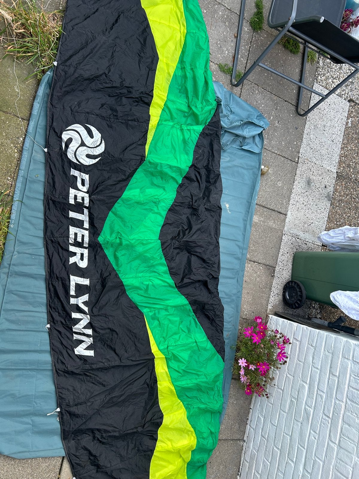 Peter Lynn Twister 4.0 Powerkite compleet, Ophalen of Verzenden, Gebruikt, Vierlijns
