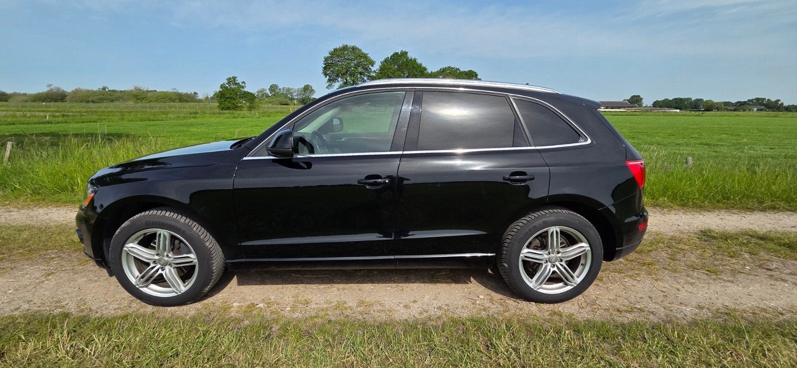 Audi 2010 Zwart, Auto's, 271 pk, 2000 kg, Zwart, 10 km/l