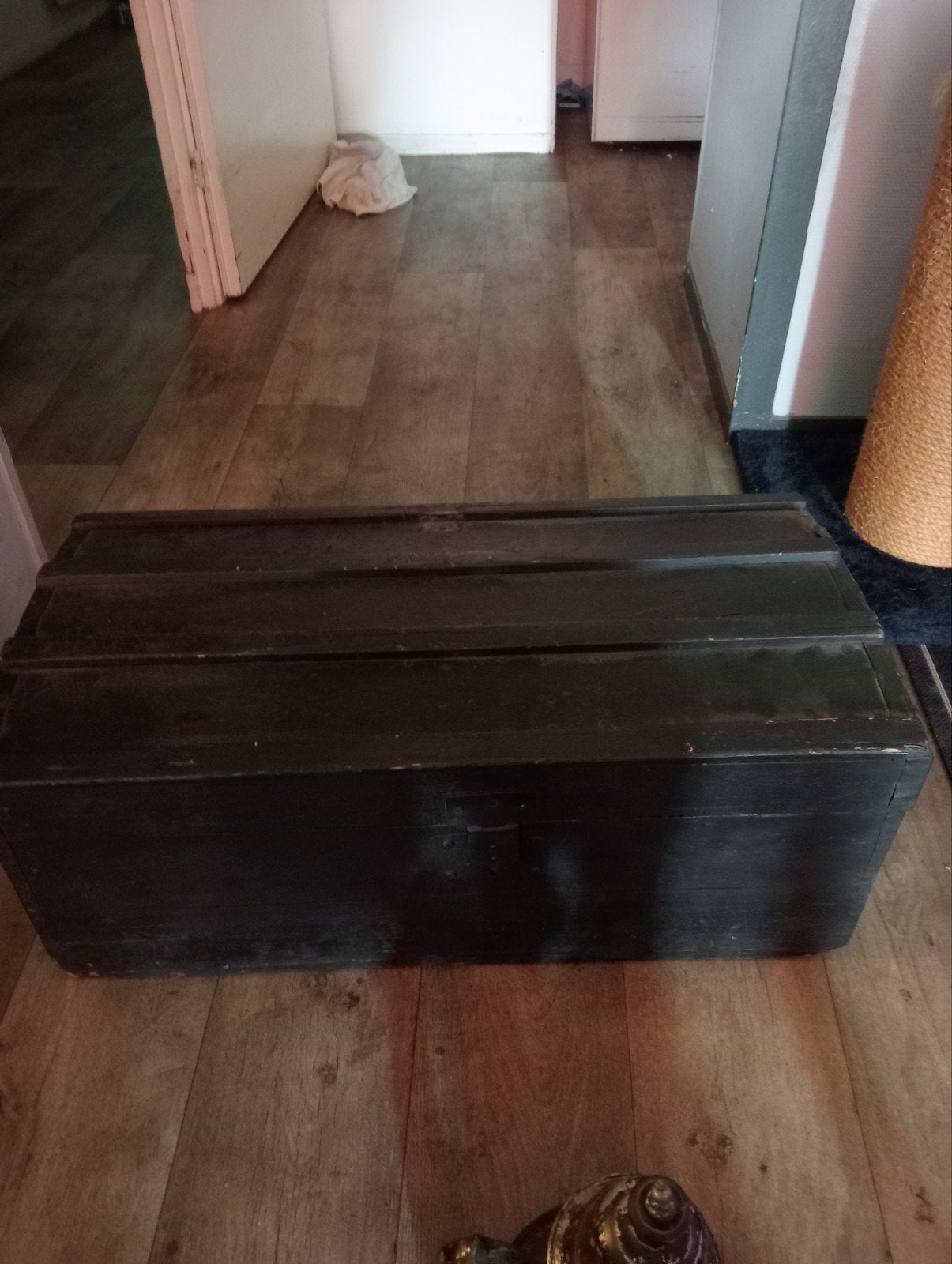 Antieke houten kist - Opbergkist, Ophalen, Gebruikt, 100 tot 150 cm, 5 – 50
