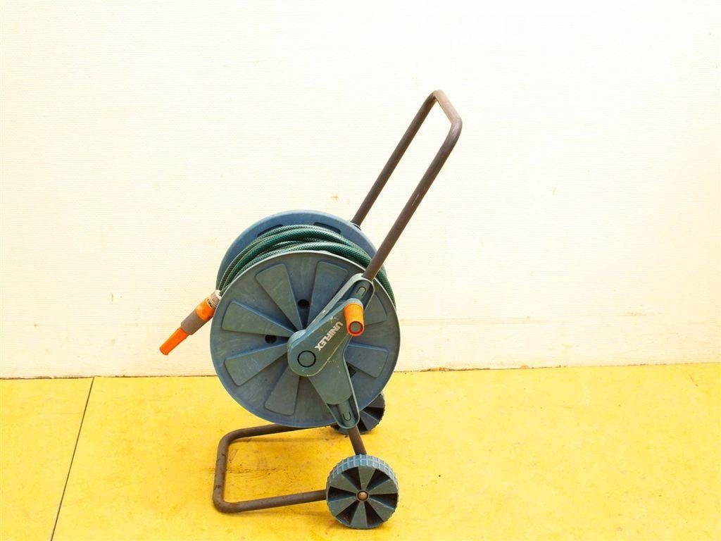 Uniflex slangenwagen met tuinslang 34696, Ophalen of Verzenden, Gebruikt, Tuinslang
