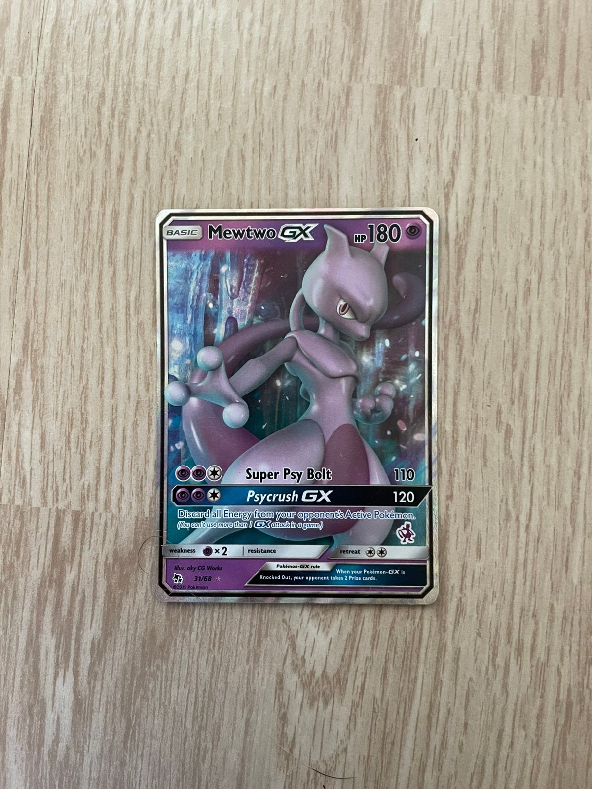 Mewtwo (31/68), Ophalen of Verzenden, Zo goed als nieuw