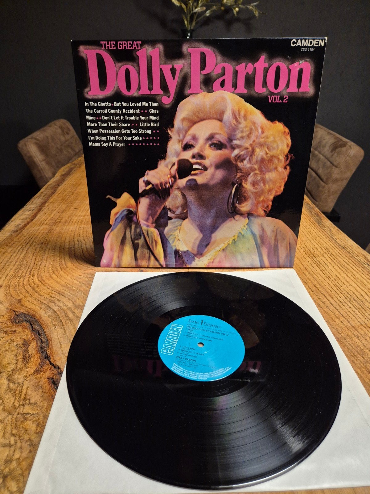 Dolly Parton - The Great Dolly Parton Vol. 2 LP (Vinyl), Ophalen of Verzenden, Gebruikt, Album, Country