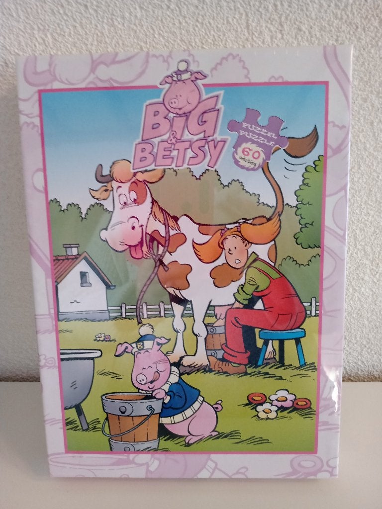 Een BIG & BETSY Puzzel van 60 stukjes (NIEUW), Ophalen of Verzenden, Meer dan 50 stukjes, Nieuw, 4 tot 6 jaar