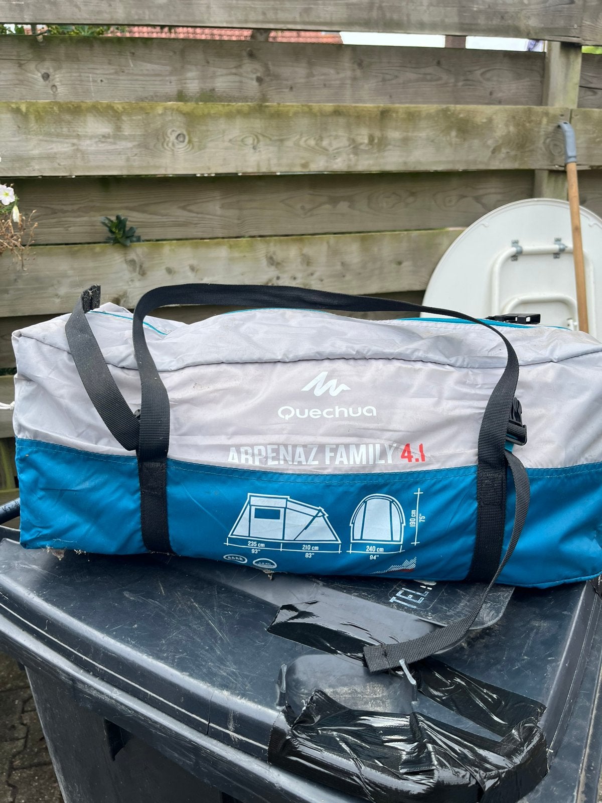 Quechua arpenaz family 4.1, Ophalen, Zo goed als nieuw, Tot en met 4