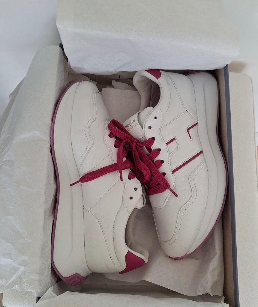 Hogan sneakers dames, Wit, Ophalen of Verzenden, Sneakers of Gympen, Hogan