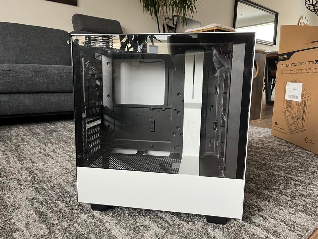 NZXT H510i case wit | inclusief RGB, Ophalen of Verzenden, Gebruikt