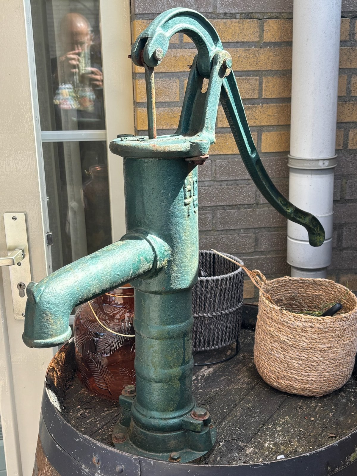 Water pomp van gietijzer, Ophalen, Gebruikt, Handmatig, Overige typen
