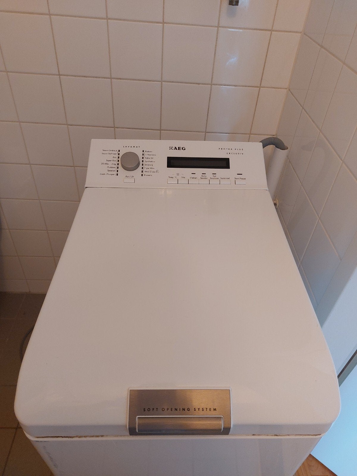 AEG Lavamat Protex Plus Exclusiv Bovenlader Wasmachine, Ophalen, Wolprogramma, 6 tot 8 kg, Gebruikt