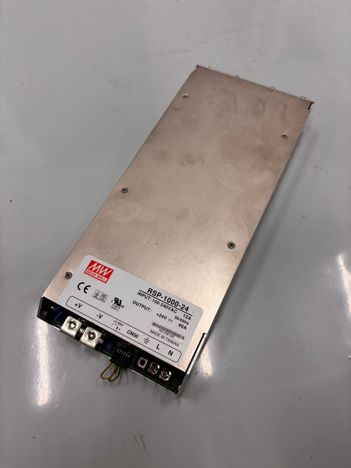 Meanwell 24V 1000W voeding, Ophalen, Gebruikt