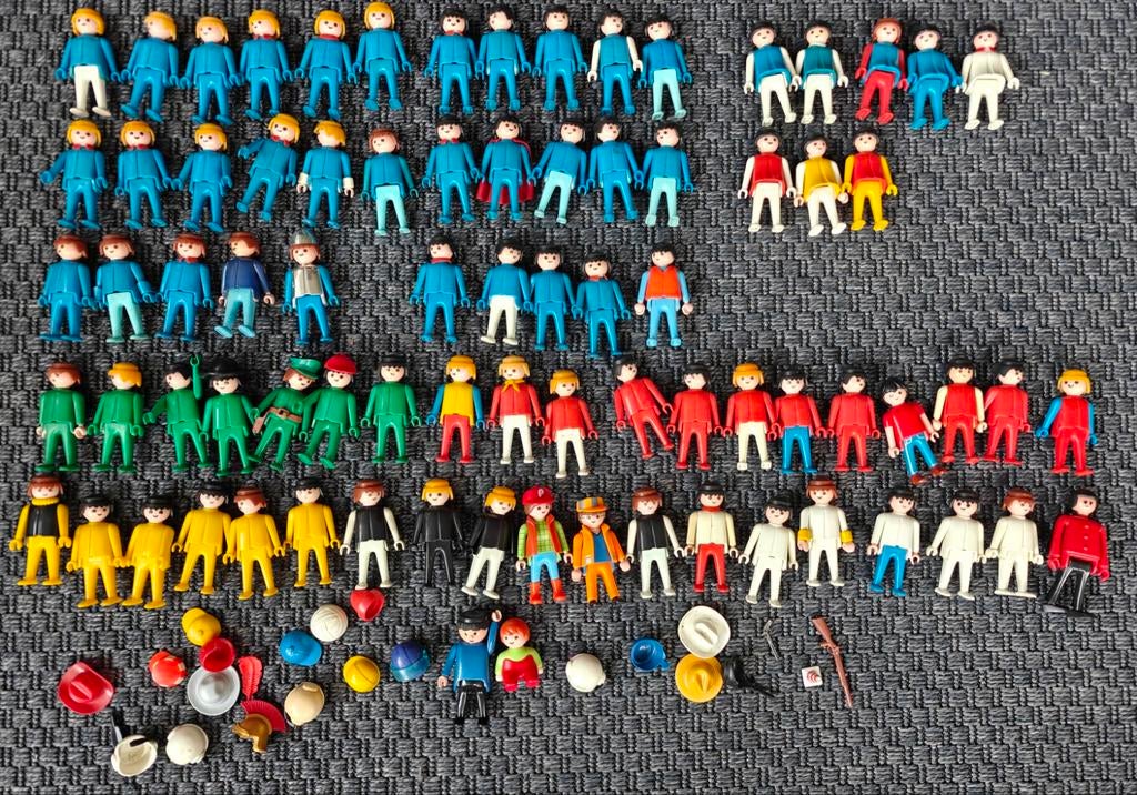 Playmobil poppetjes - "Een taal er bij", Verzamelen, Poppetjes en Figuurtjes, Ophalen of Verzenden, Gebruikt