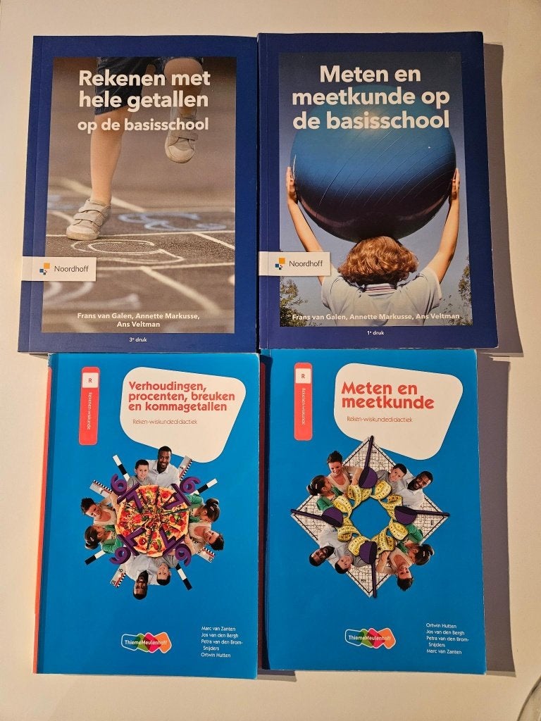 Rekenen met hele getallen (studieboek pabo), Boeken, Studieboeken en Cursussen, Nieuw, Noordhoff Uitgevers, Beta, HBO