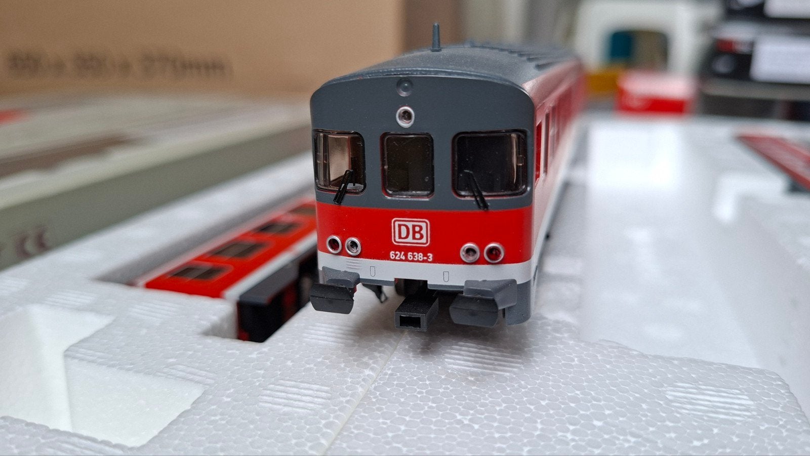 BEMO Regioline DB Dieseltriebwagen BR 624 H0, Overige merken, Treinset, Gelijkstroom, Ophalen of Verzenden
