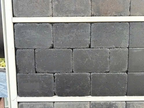 stonique trommel 20x30x5 antraciet, Nieuw, Ophalen of Verzenden, 10 m² of meer, Beton