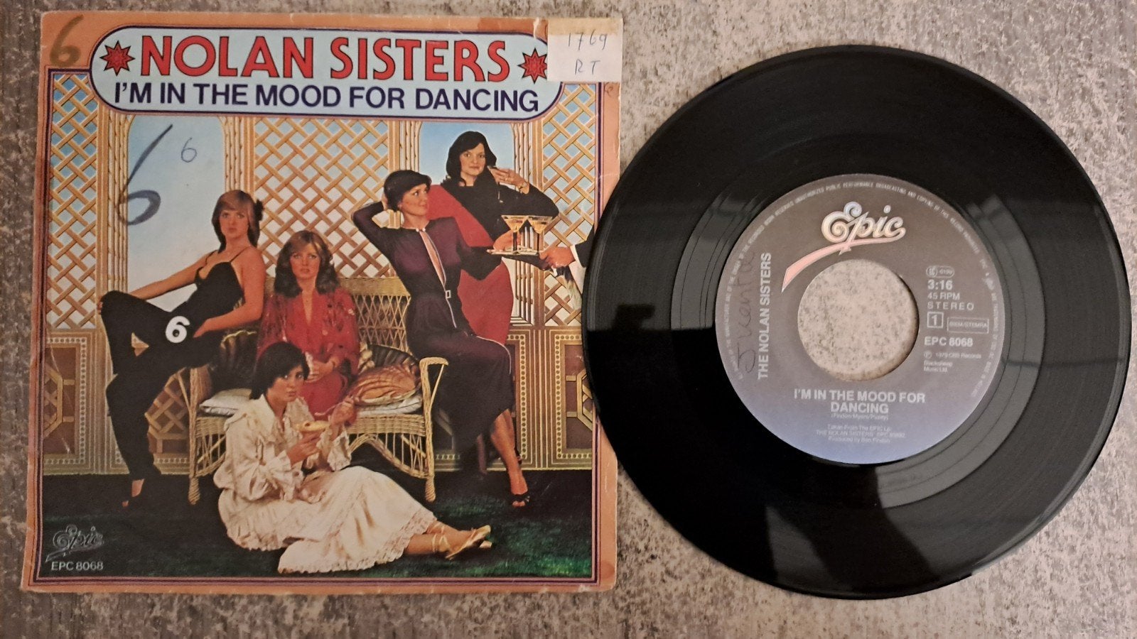 Nolan sisters  - i'm in the mood for dancing, Gebruikt, 7 inch, Pop, Fotohoes