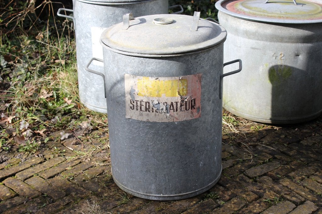 Brocante - Drie zalige zinken bakken!, Ophalen of Verzenden