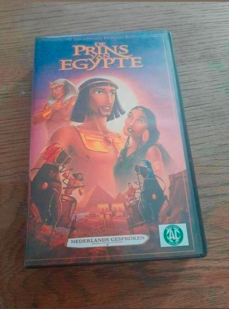 De Prins van Egypte videoband. Nederlands gesproken., Cd's en Dvd's, Alle leeftijden, Ophalen of Verzenden, Gebruikt, Tekenfilms en Animatie