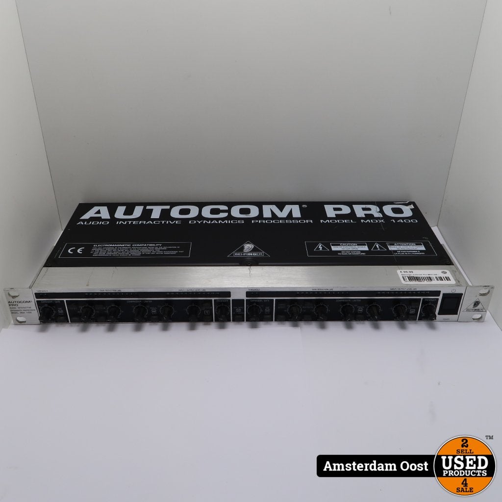 Behringer Autocom Pro MDX 1400 | Prima Staat, Behringer, Gebruikt, Support@behringer.com, Behringer (Music Tribe)
MusikhausstraÃŸe 1
94060 Pocking
Germany