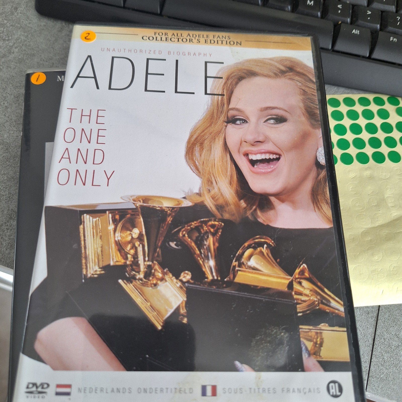 Adele: The One And Only - Ongeautoriseerde Biografie DVD, Ophalen of Verzenden, Nederlands, Inclusief doosje, Gebruikt