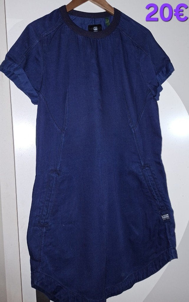 Jurk, Kleding | Dames, Jurken, Ophalen of Verzenden, Zo goed als nieuw, Onder de knie
