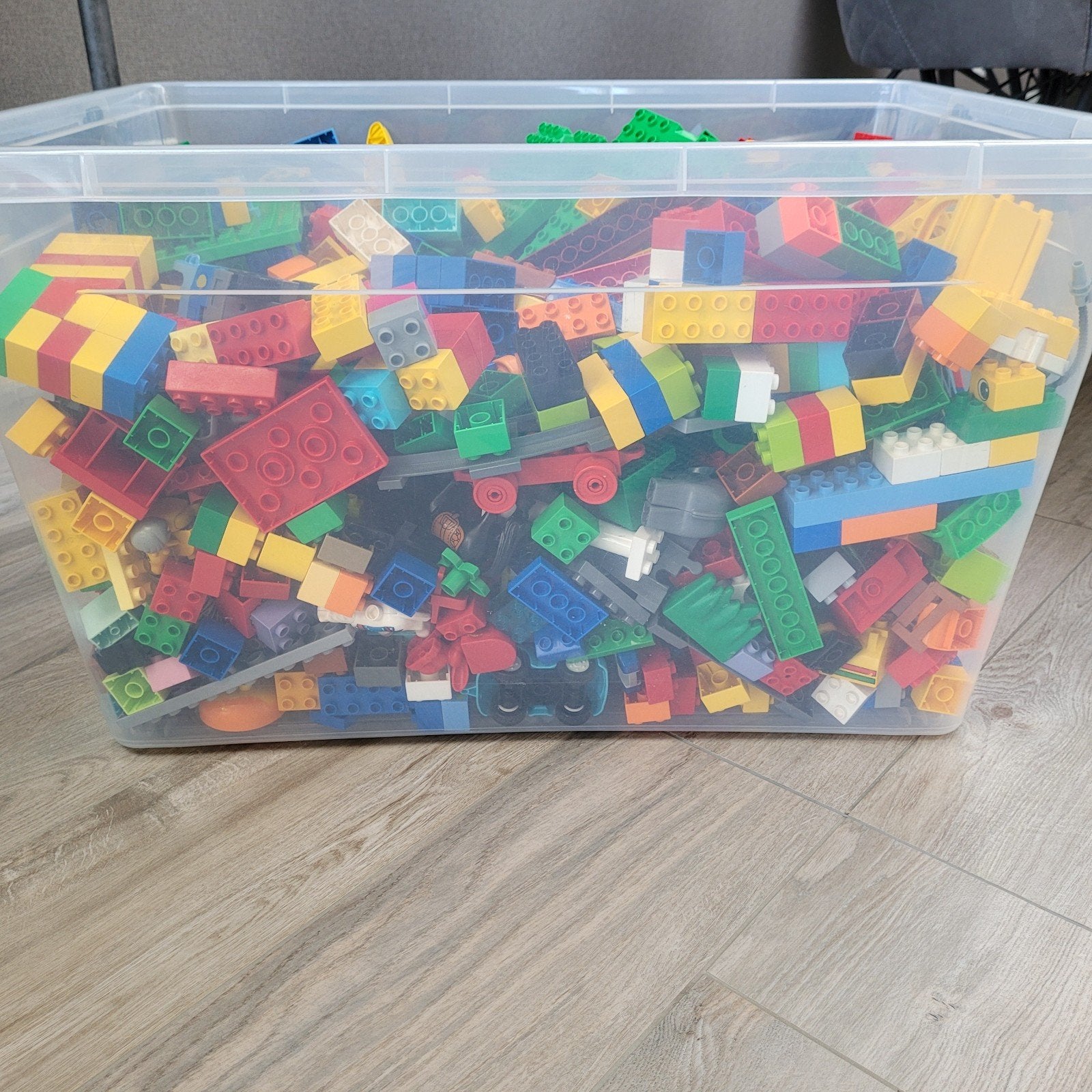 Te koop: héél véél Duplo, Ophalen, Gebruikt, Inclusief instructies, Duplo