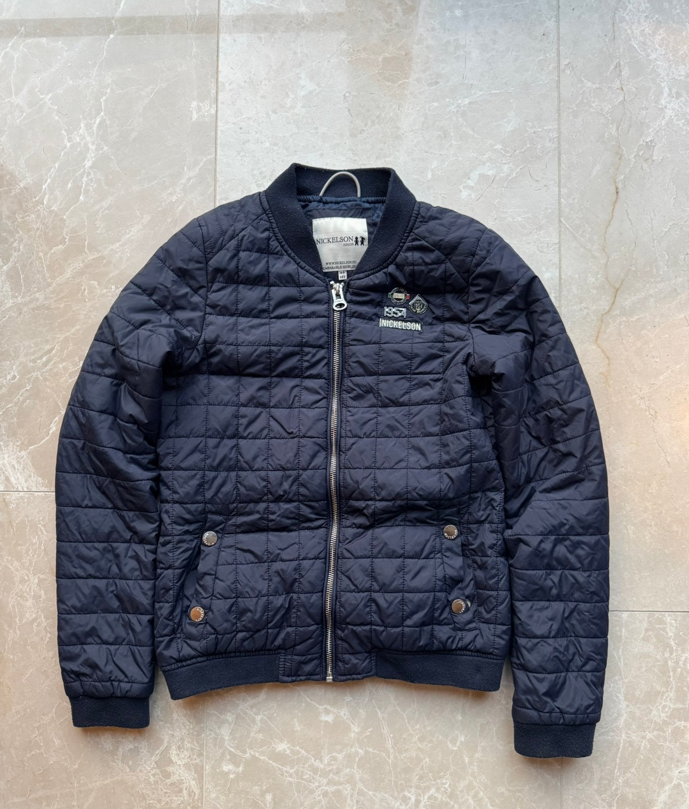 Nickelson Jas, Ophalen of Verzenden, Zo goed als nieuw, Overige maten, Blauw