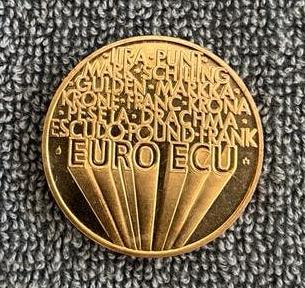 Zilveren Europa 1995 munt - Euro ECU, Postzegels en Munten, Munten | Europa | Euromunten, Zilver, Overige landen, Losse munt, Overige waardes