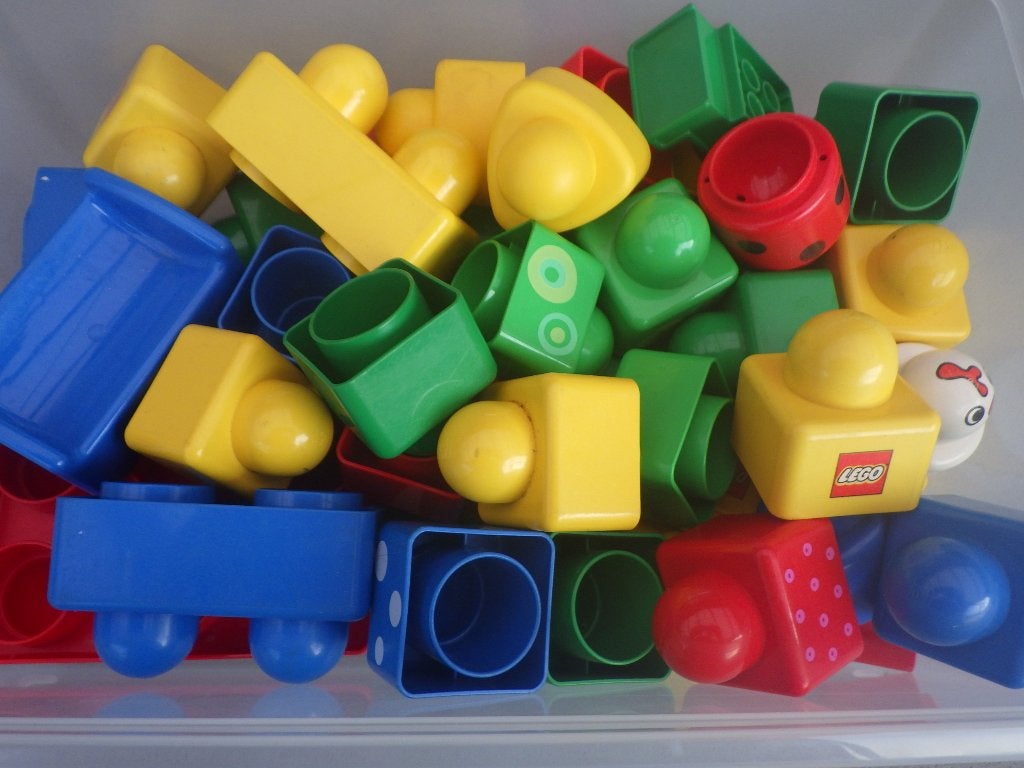 Lego Duplo Primo blokken, Ophalen, Gebruikt, Lego Primo
