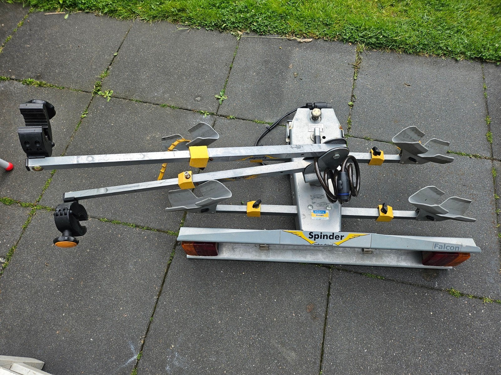 Spinder fietsendrager, Ophalen of Verzenden, Gebruikt, Trekhaakdrager
