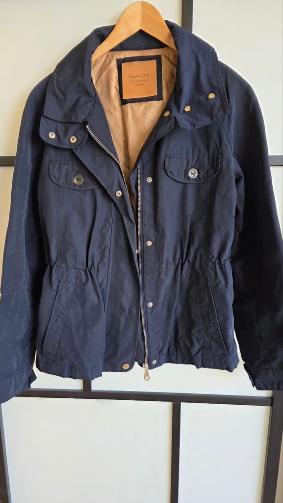 Massimo Dutti Jack zgan Maat S, Massimo Dutti, Blauw, Ophalen of Verzenden, Zo goed als nieuw