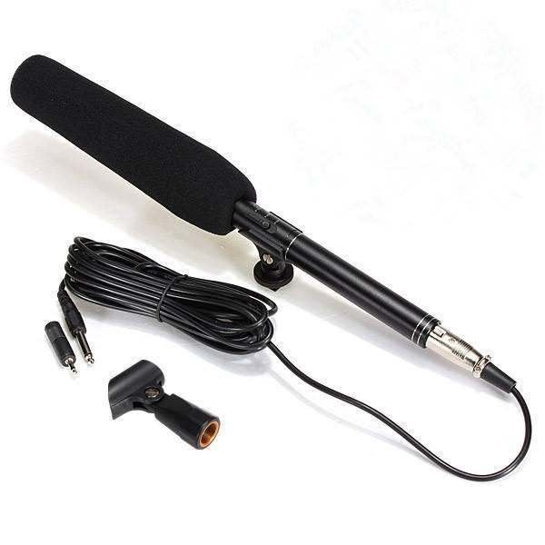 Shotgun Microfoon Voor Camera / Mic Geluid Richt, Muziek en Instrumenten, Microfoons, Verzenden, Nieuw, Overige typen