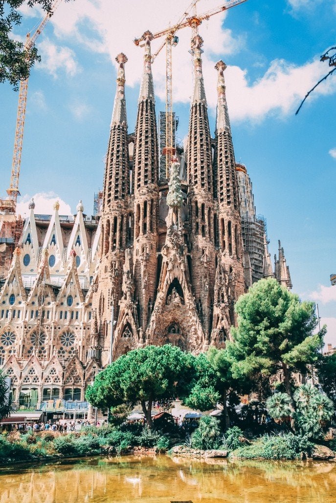 Schilderen op nummer Sagrada Familia Barcelona NIEUW, Hobby en Vrije tijd, Ophalen of Verzenden, Nieuw, Schilderen op nummer