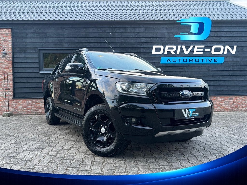 Ford Ranger 3.2 TDCi Wildtrak Supercab - 5 Persoons - Leder, Auto's, Ford, Automaat, Gebruikt, Zwart, Zwart