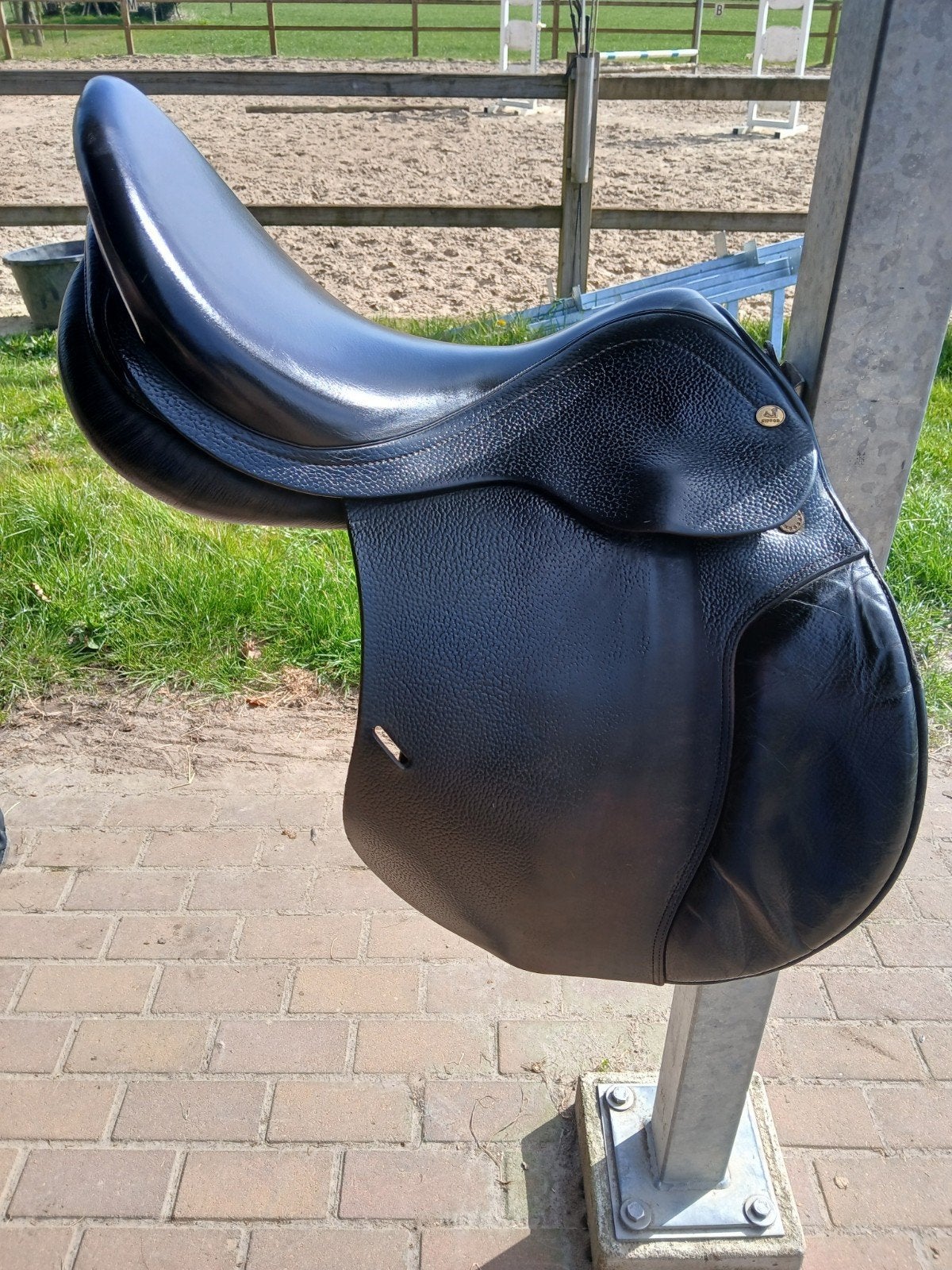 Prestige silverstar zadel, Ophalen, Prestige, M (17 inch), Diepe zit