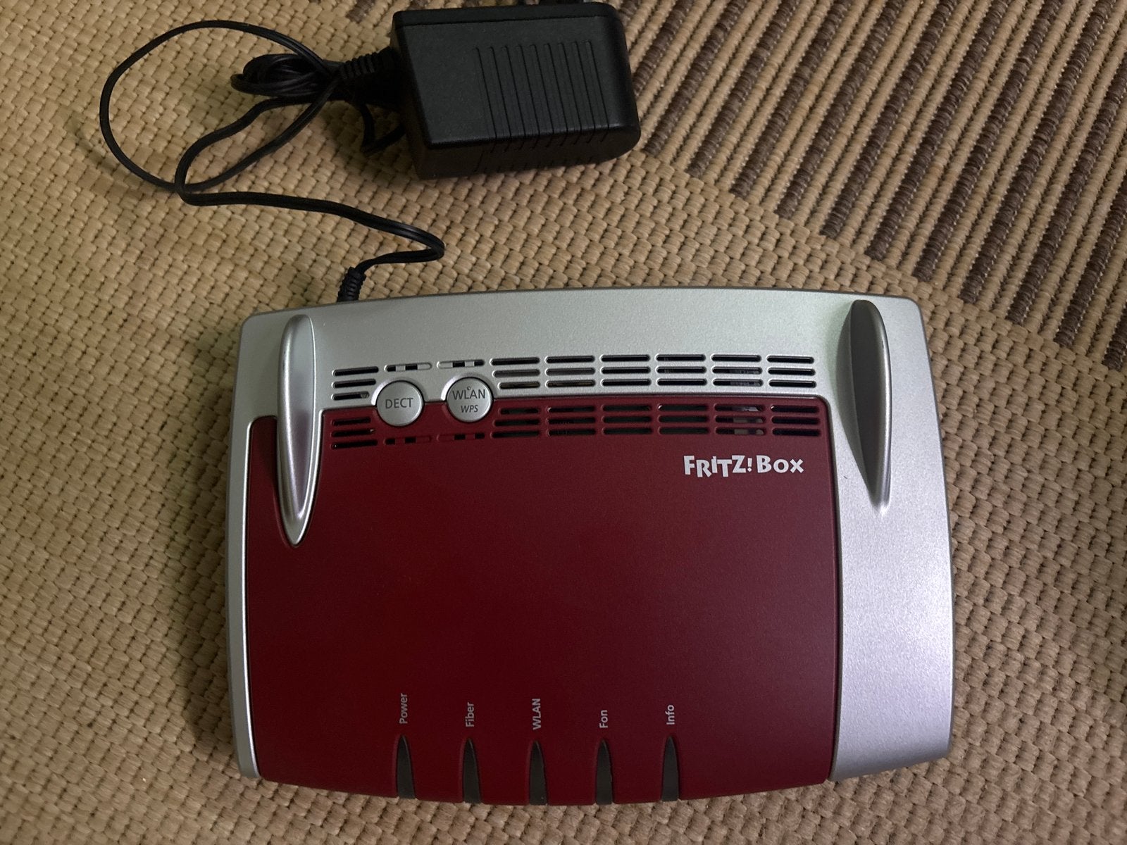 FRITZ!Box 5490 Glasvezel Router met Modem, Ophalen of Verzenden, Gebruikt, Router met modem