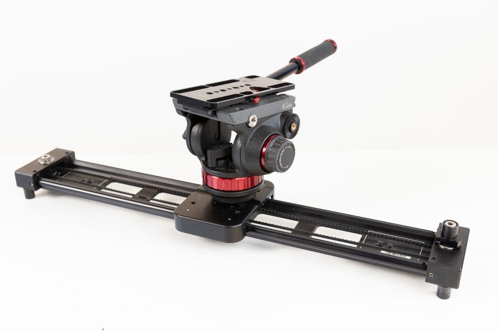 Manfrotto MVH502AH Pro Video Head + Kessler Pocket Dolly 3, Ophalen, Zo goed als nieuw, Overige typen