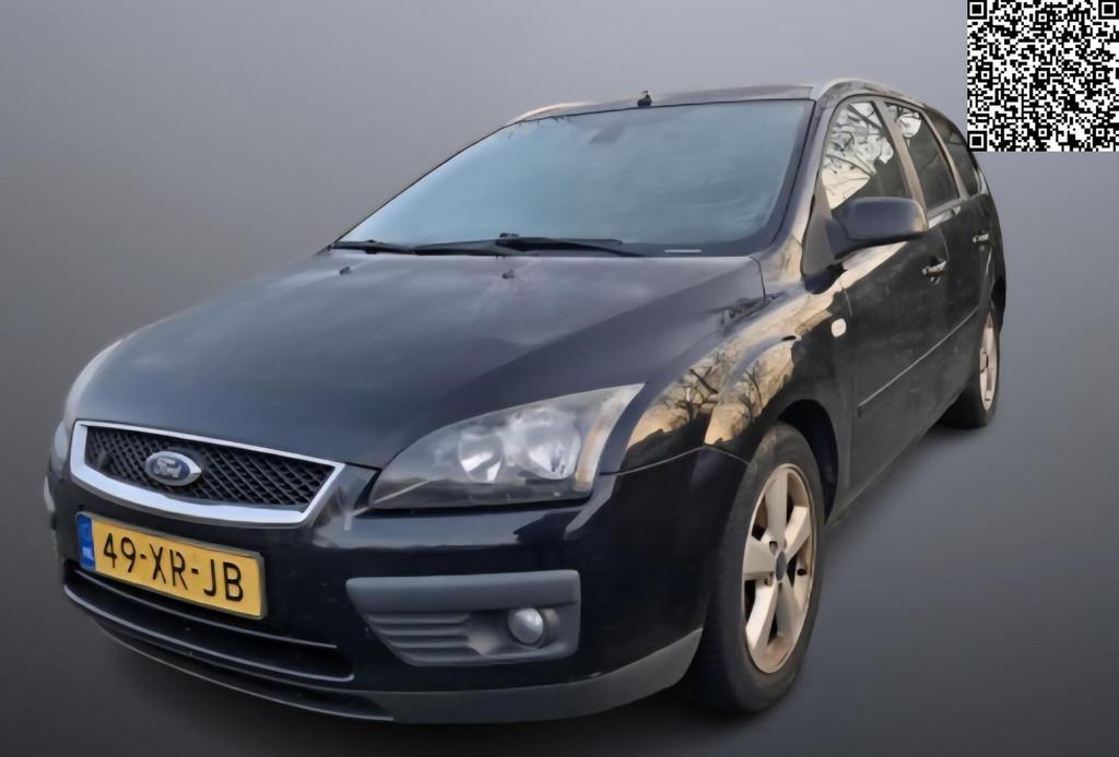 Ford Focus Wagon 1.8 Flexifuel Airco cruise Nieuwe APK!, 125 pk, Gebruikt, 4 cilinders, Zwart