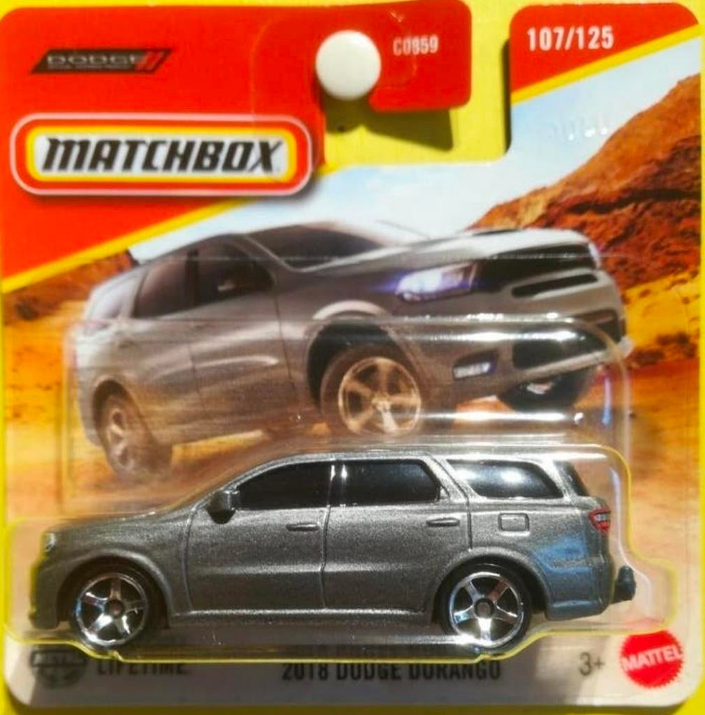 2018 Dodge Durango Matchbox 107/125 2025, Ophalen of Verzenden, Nieuw, Auto