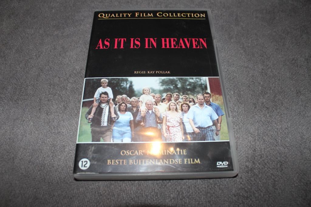 DVD As it is in Heaven, Vanaf 12 jaar, Ophalen of Verzenden, Gebruikt, Scandinavië