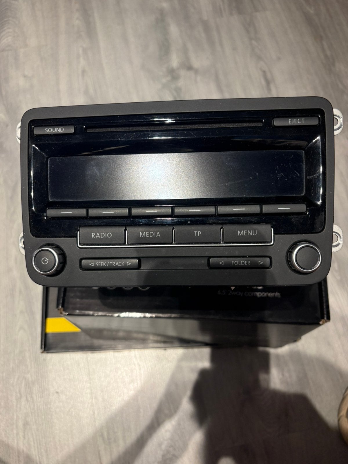 VW polo 6R originele Radio, Ophalen, Zo goed als nieuw