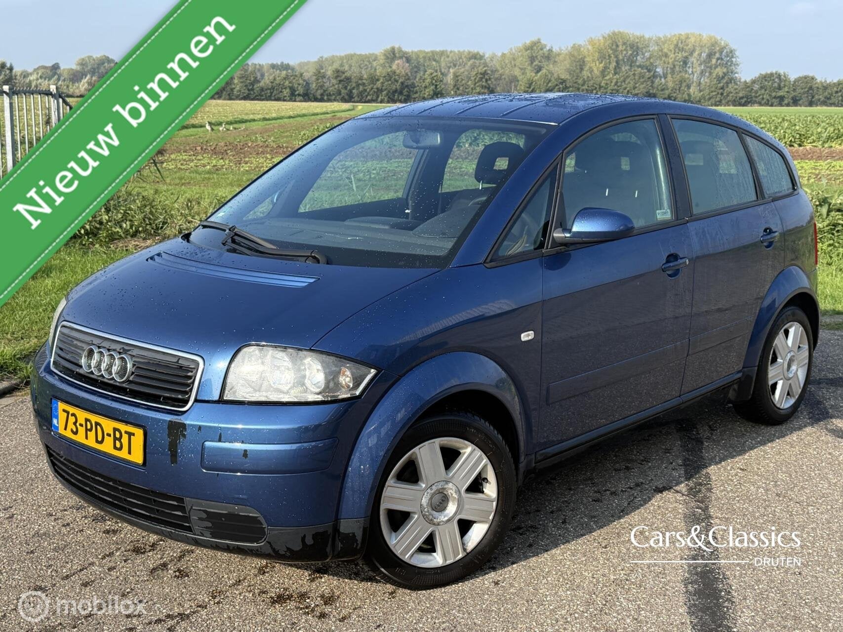 Audi A2 1.4 Pro Line - Volledig Audi dealer onderhouden!, Auto's, Stof, Gebruikt, 31 €/maand, 4 cilinders