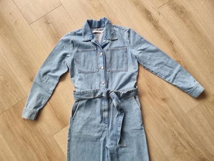 NA-KD Denim Jumpsuit Maat 36, NA-KD, Blauw, Nieuw, Ophalen of Verzenden