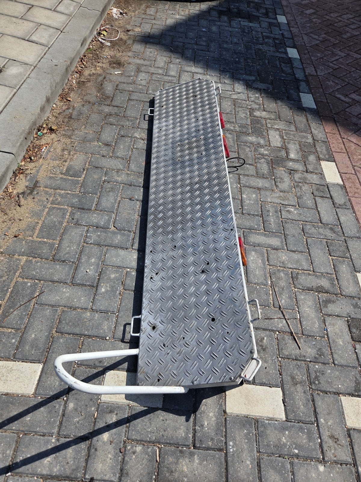 Fietsendrager voor camper of caravan, Ophalen of Verzenden, Gebruikt