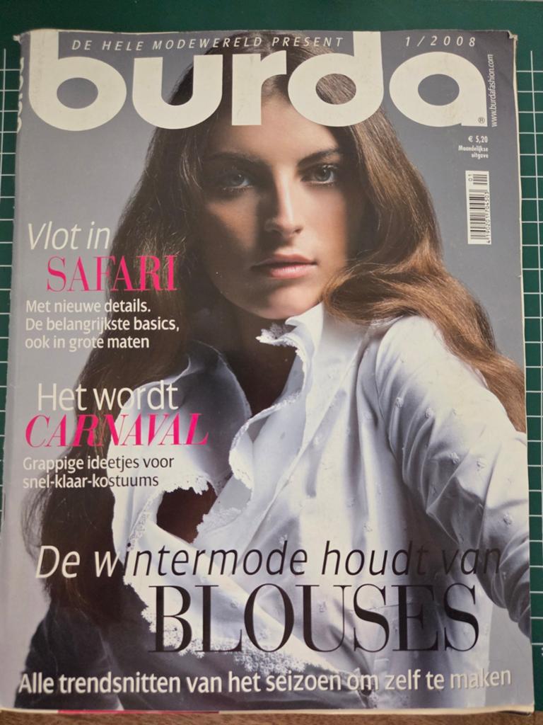 Burda Mode Tijdschrift 11/2008 - Compleet en Ongebruikt, Ophalen of Verzenden