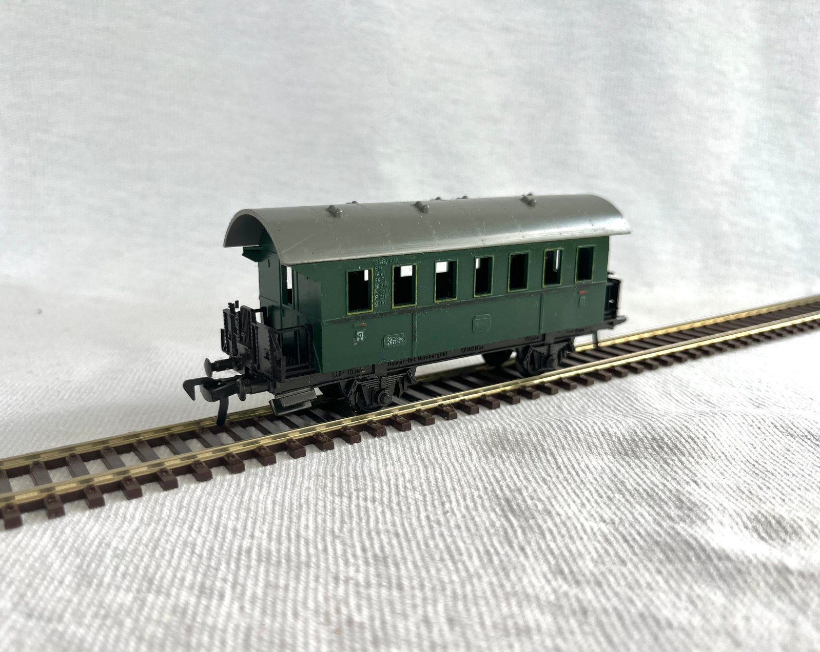 Fleischmann DB Donderbus 2e klas H0, Gebruikt, Gelijkstroom, Fleischmann, Wagon