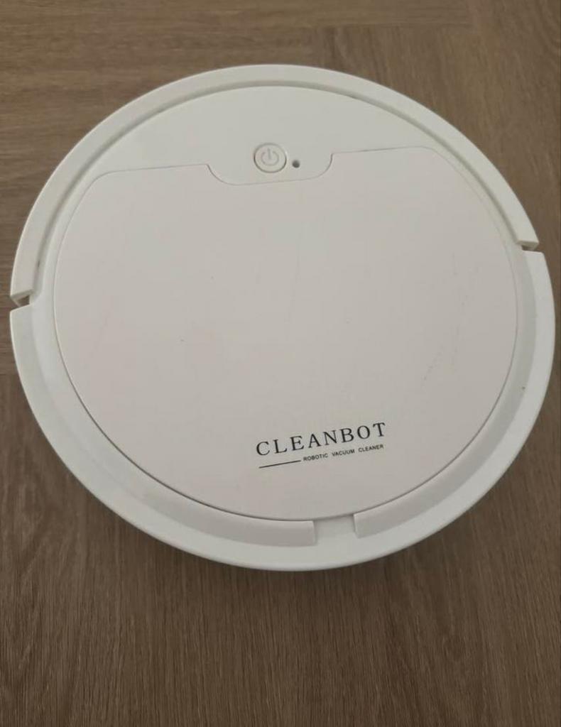 Cleanbot Robotstofzuiger - Automatisch en Efficiënt, Witgoed en Apparatuur, Stofzuigers, Zo goed als nieuw, Robotstofzuiger, Minder dan 1200 watt