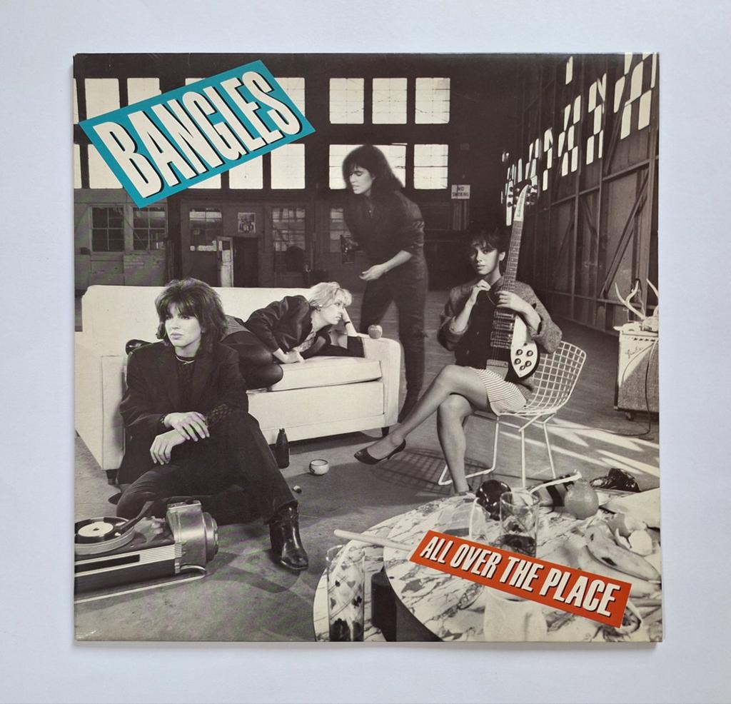 Vinyl LP Bangles - All Over The Place, Cd's en Dvd's, Vinyl | Pop, 1980 - 1989, Ophalen of Verzenden, Zo goed als nieuw, Originele persing
