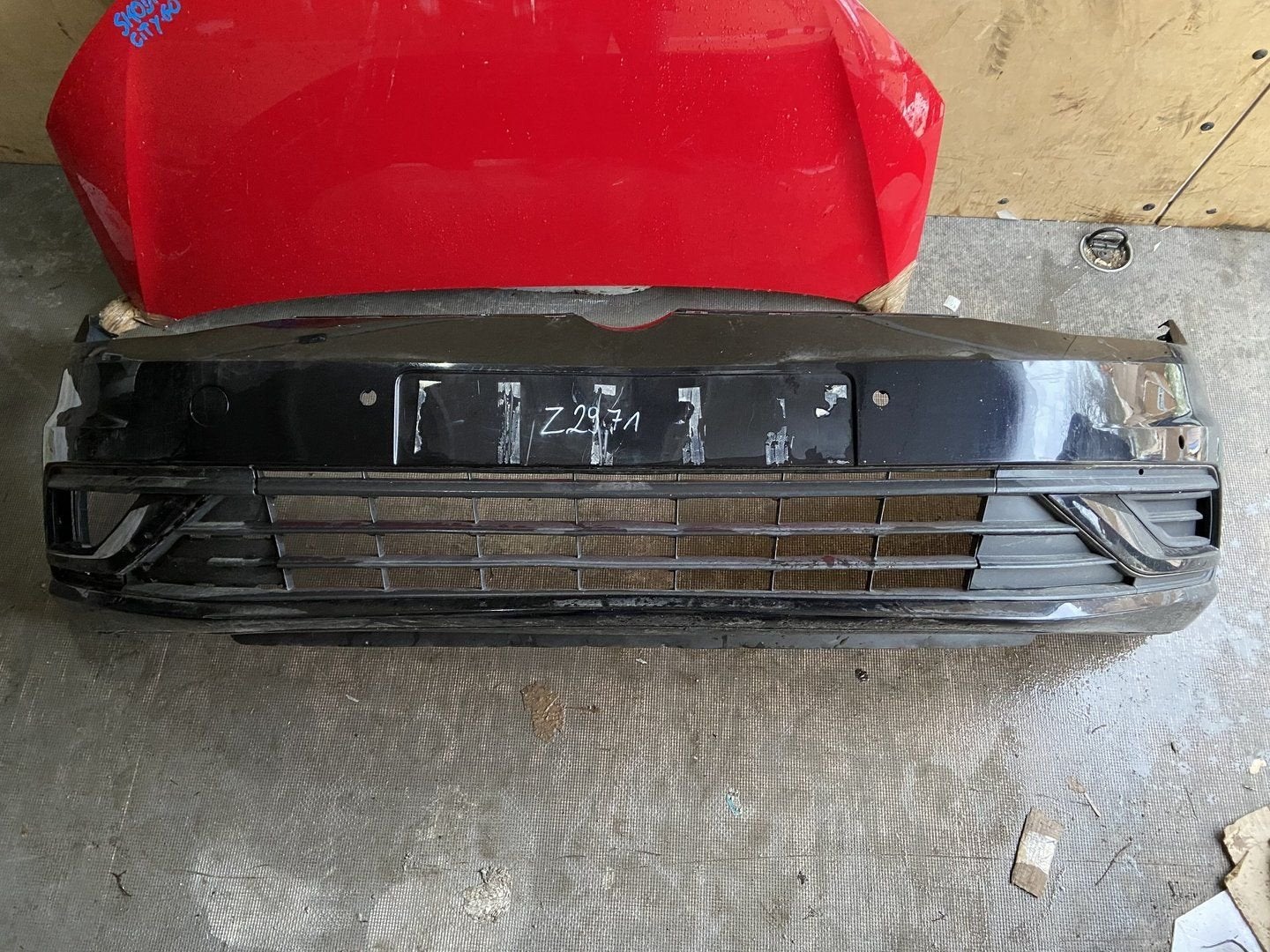 VW Golf 7 facelift voorbumper, Gebruikt, -, Voor, -