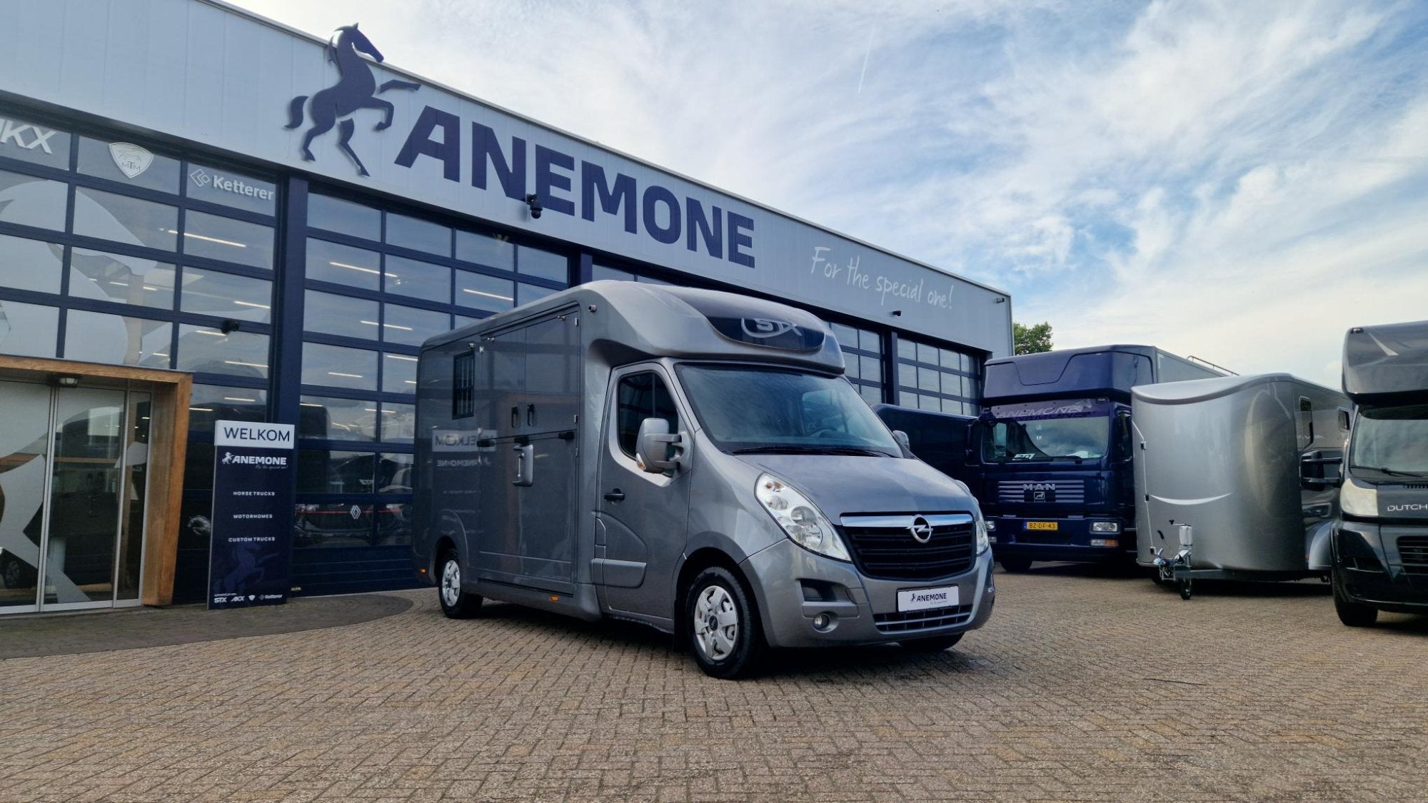 Opel Movano STX S3 paardenwagen automaat hengsten uitvoering, Gebruikt, Overige typen